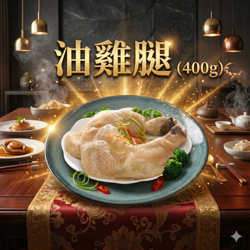 【冷凍商城】油雞腿 (400g) 