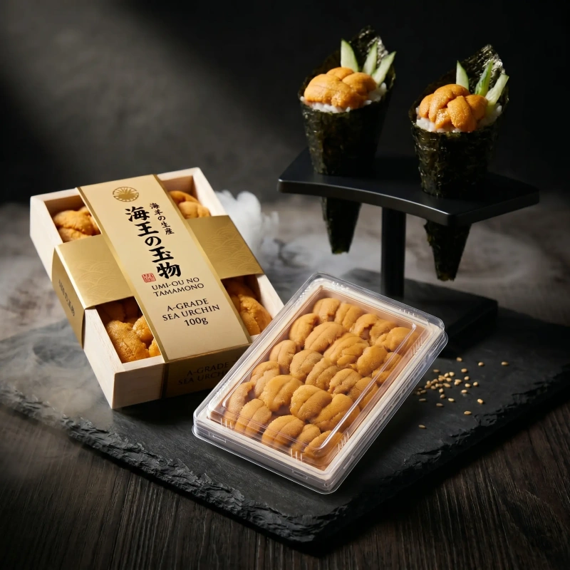 【冷凍商城】智利A級海膽比生食級更高級（100g) 