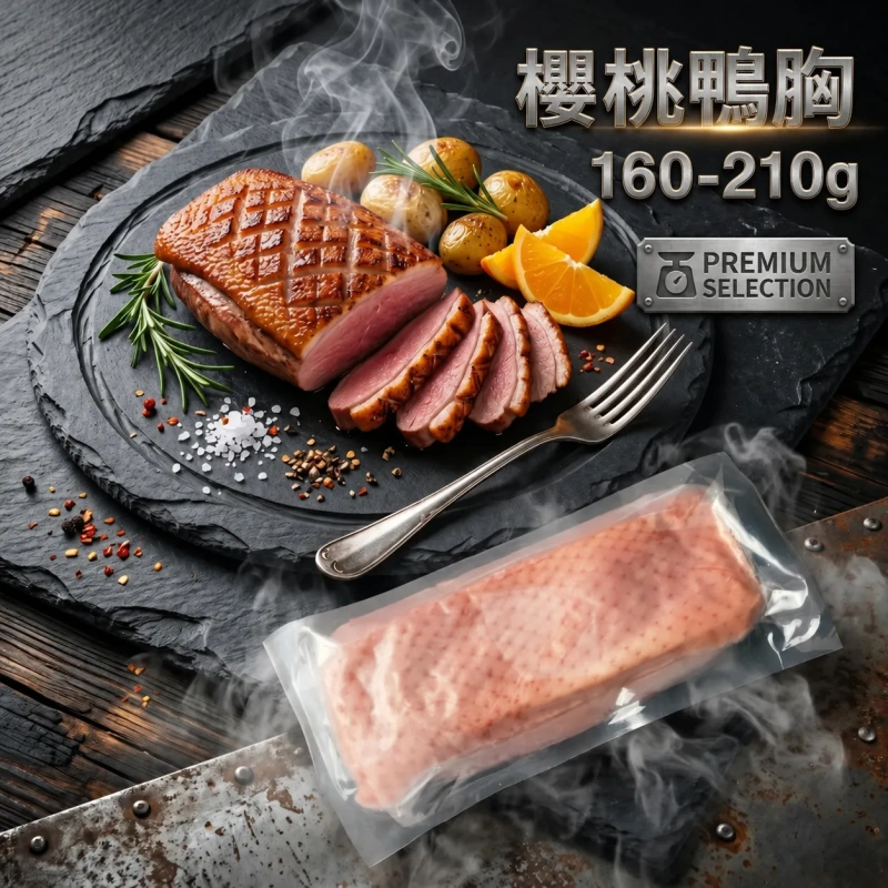 【冷凍商城】櫻桃鴨胸 160~210g 